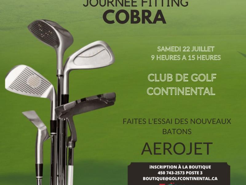 Journée fitting Calaway et Cobra