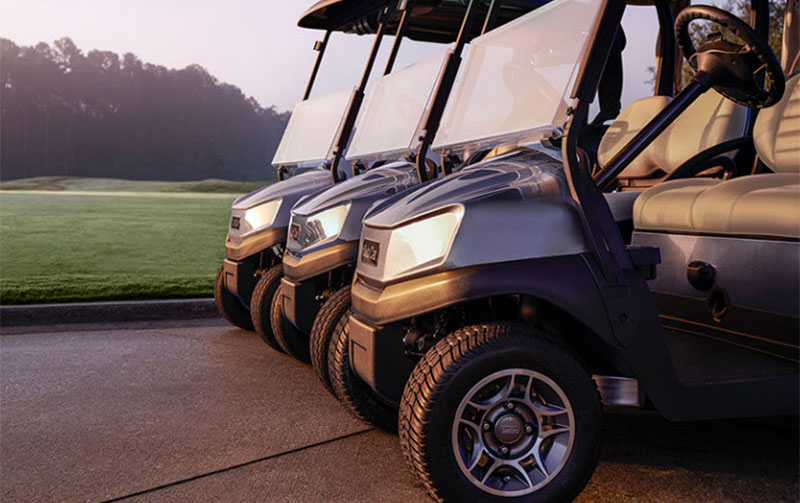 Tempo golf cart fleet lineup