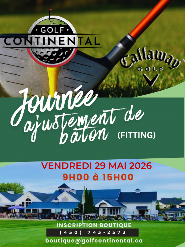 Journee ajustement Callaway baton